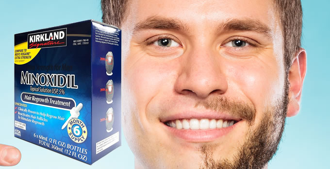 Le Minoxidil et la barbe !