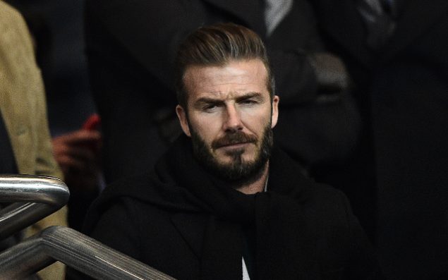 David Beckham et sa Barbe