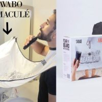 Optez pour un tablier à barbe pour éviter le nettoyage