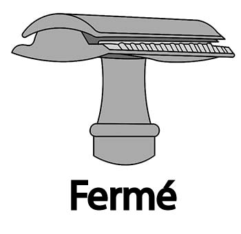Peigne Fermé