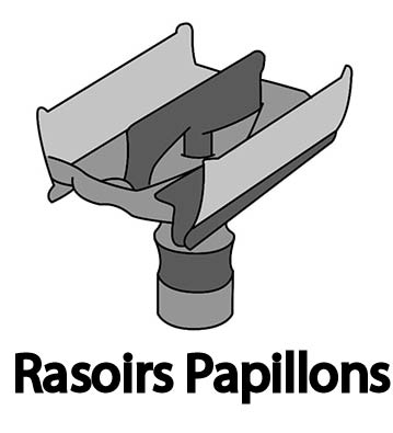 Rasoirs Papillons