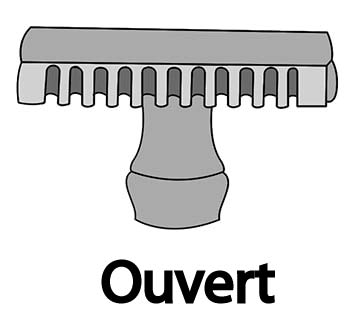 Peigne Ouvert